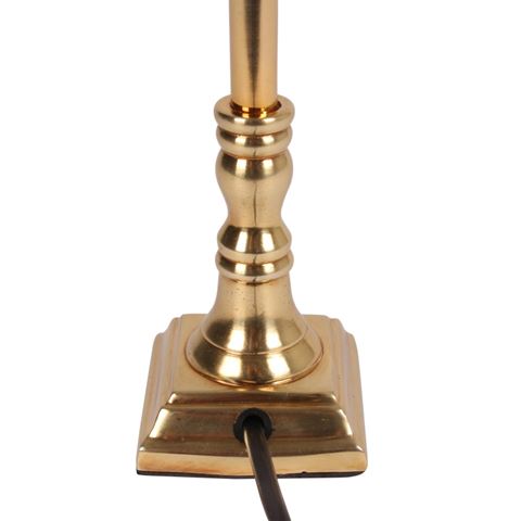 Pied de lampe de table 37 cm - Doré - Aluminium