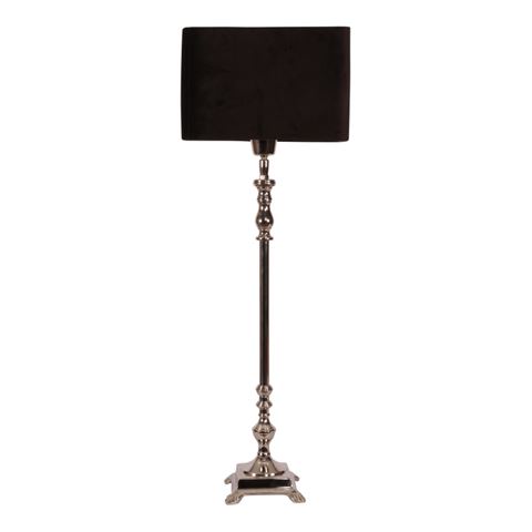 Pied de lampe de table 60 cm - Argent - Aluminium