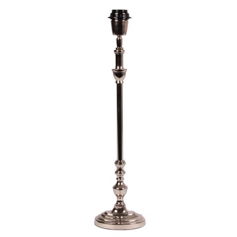 Pied de lampe de table 55 cm - Argent - Aluminium