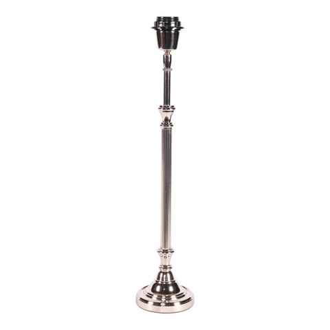 Pied de lampe de table 51 cm - Argent - Aluminium