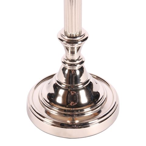 Pied de lampe de table 51 cm - Argent - Aluminium