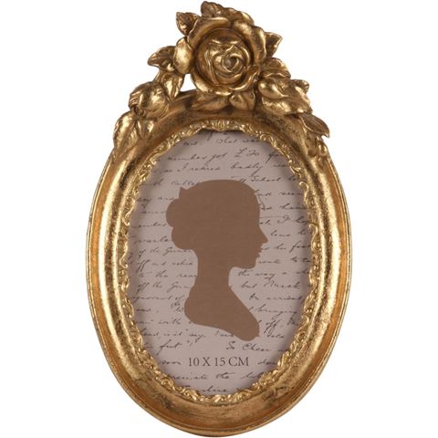 Photo Frame 10x15 cm - Gold - Resin