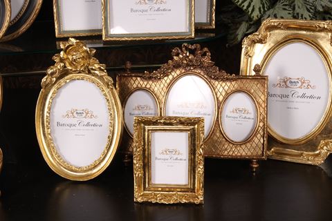 Photo Frame 10x15 cm - Gold - Resin