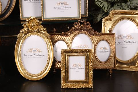 Photo Frame 13x18 cm - Gold - Resin