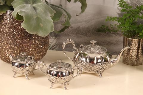 Tafelgerei theeservies koper SET/3