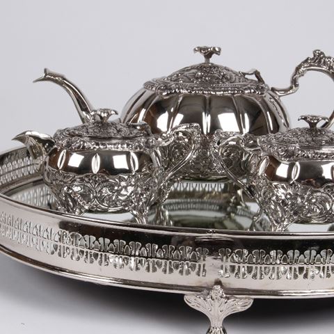 Tafelgerei theeservies koper SET/3