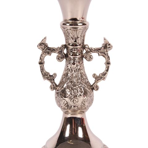 Cake Stand 33 cm - Silver - Glass