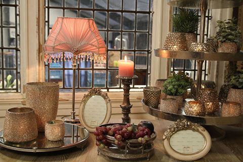 Mirror Tray 38.5 cm - Silver - Brass