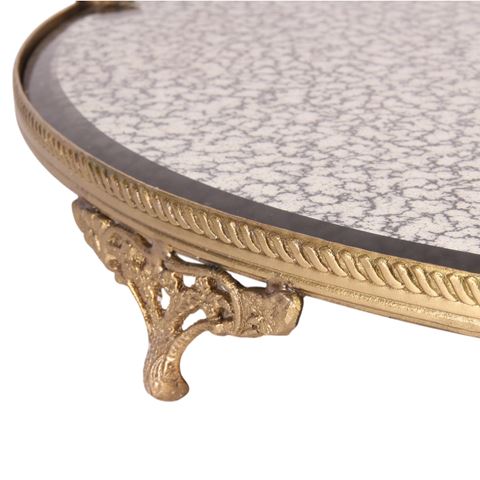 Mirror Tray 38.5 cm - Gold - Brass