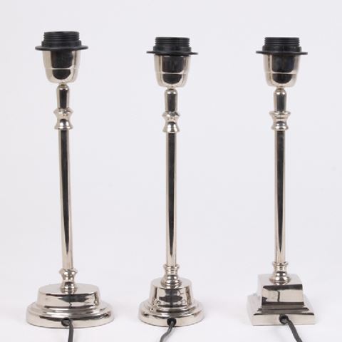 Tafellamp Voet 32 cm - Zilver - Koper