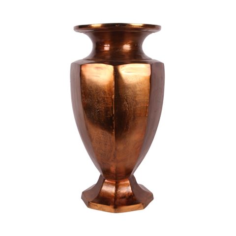 Vaas 59 cm - Rood Koper - Aluminium