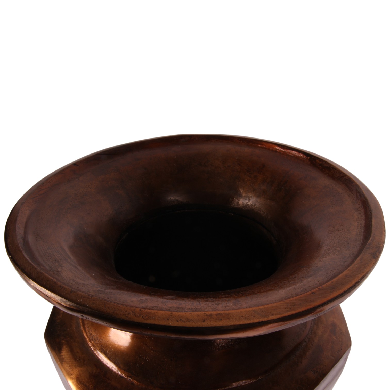 Vaas 59 cm - Rood Koper - Aluminium