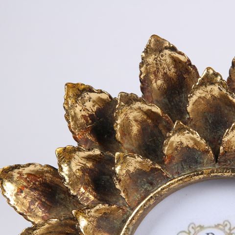 Photo Frame 10x10 cm - Gold - Resin