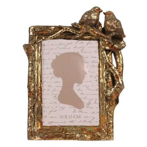 Photo Frame 10x15 cm - Gold - Resin