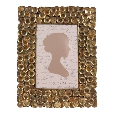 Photo Frame 10x15 cm - Gold - Resin