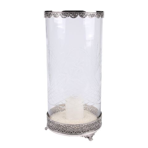 Hurricane Fadida 45 cm - Silver - Brass / Glass