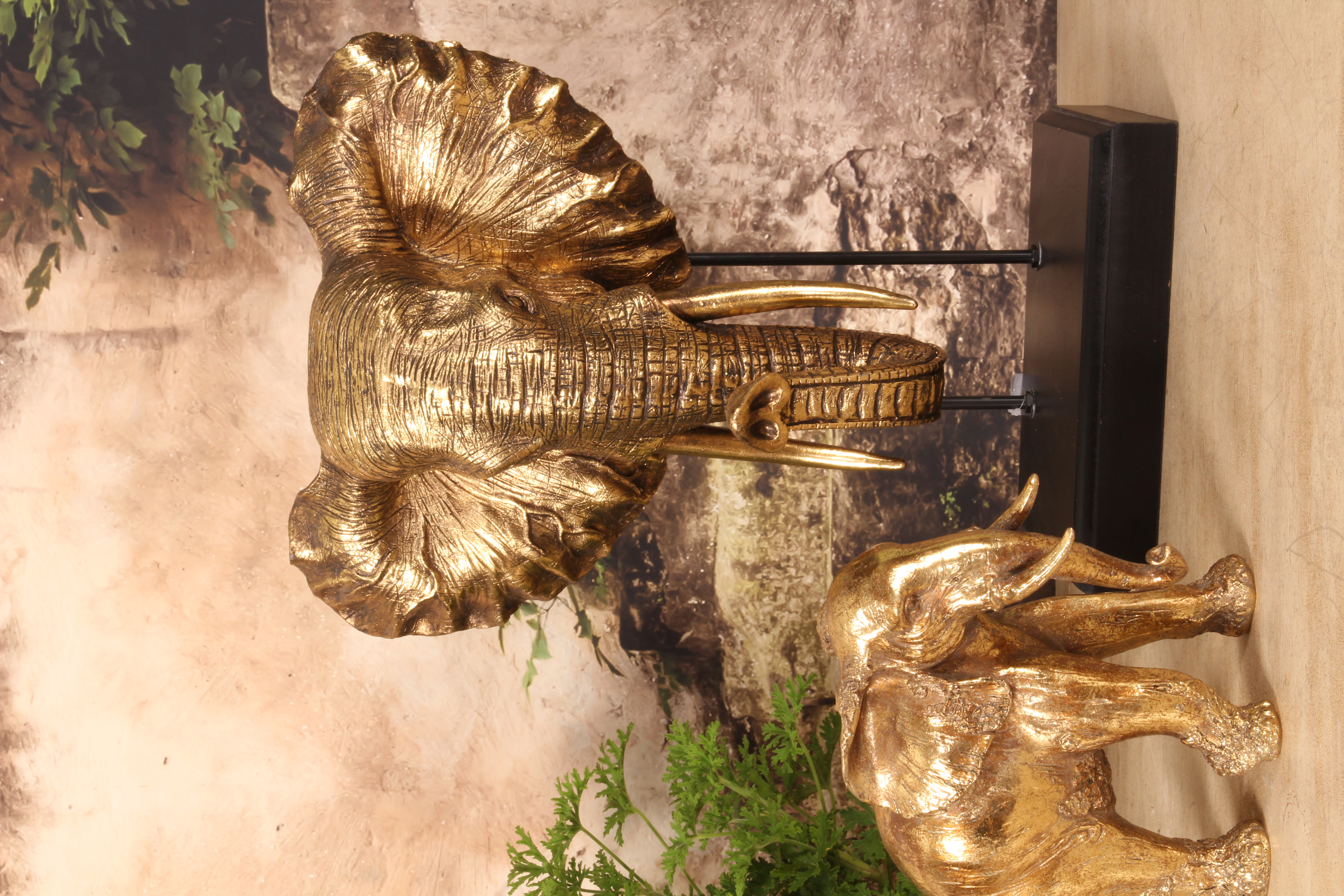 Elephanthead h.56x42x29 cm