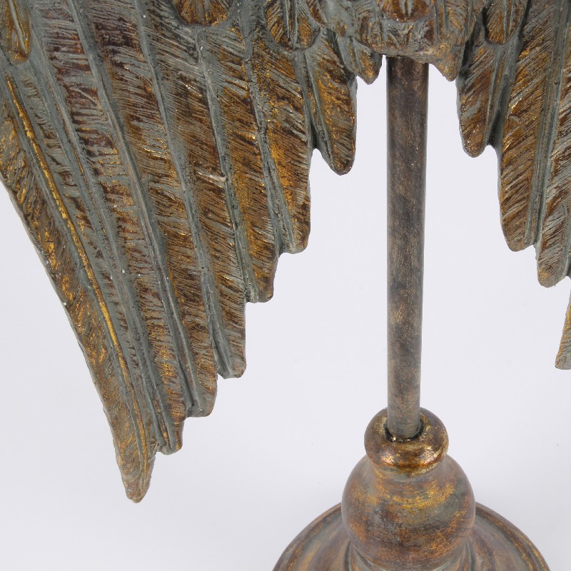 Vleugels op Voet 1 cm - Goud - Resin