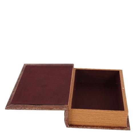 Book Storage Box La Beaujolaise 23 cm - Brown