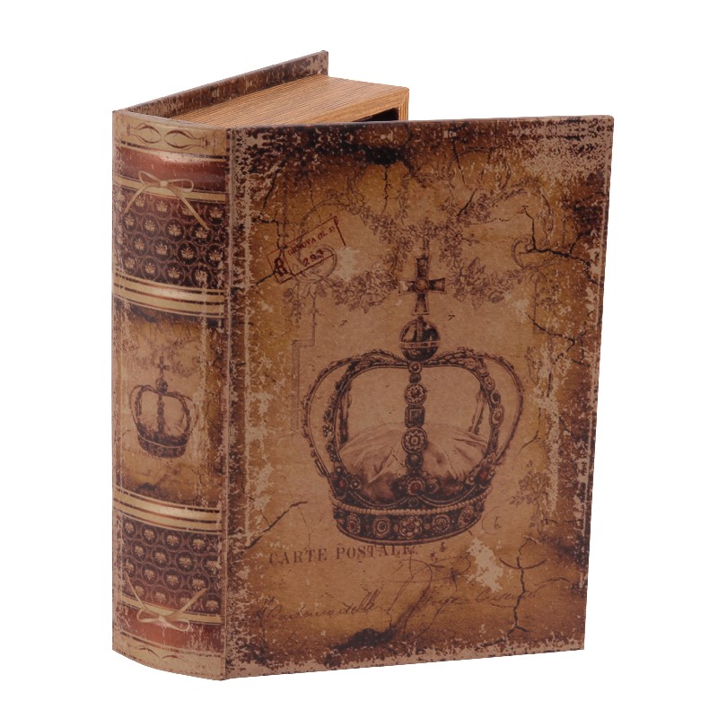 Opbergboek Kroon 23 cm - Bruin