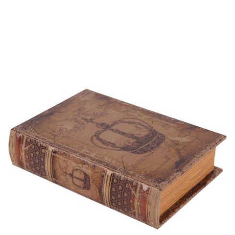 Livre Couronne 23 cm - Marron