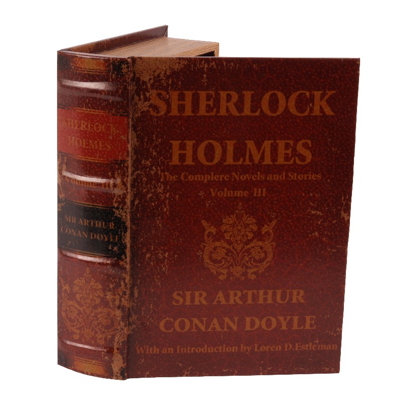 Opbergboek Sherlock 27 cm - Rood