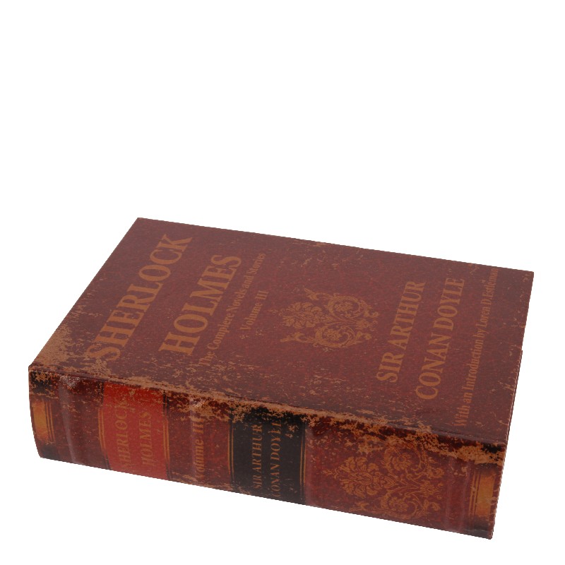 Opbergboek Sherlock 27 cm - Rood