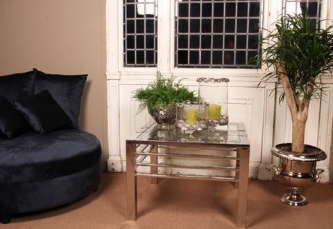 Wine Cooler 35 cm - Silver - Brass