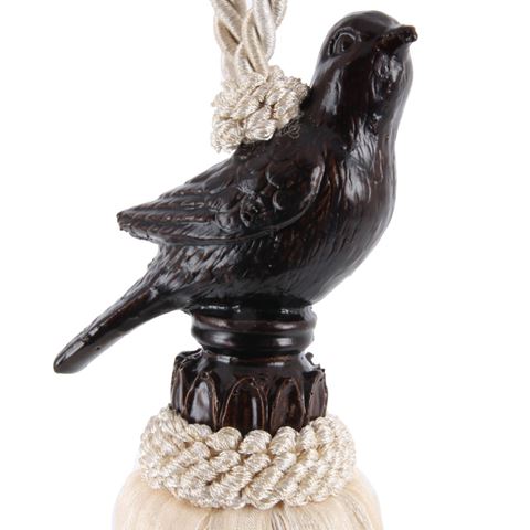 Embrasse Vogel 62 cm - Wit - Stof