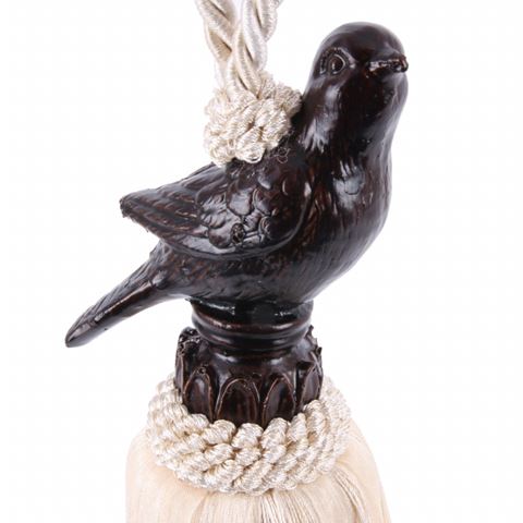 Embrasse Vogel 62 cm - Wit - Stof