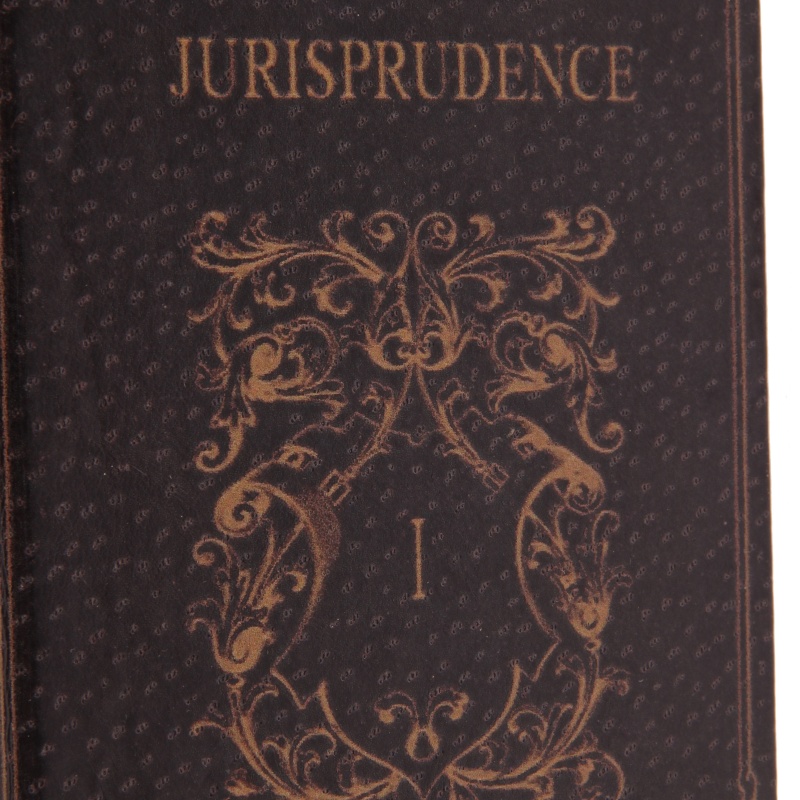 Opbergboek Jurisprudentie 15 cm - Zwart