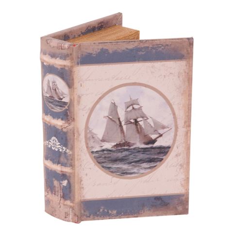Book box 15 cm Sailboat