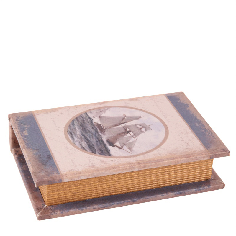 Boekendoos 15 cm Zeilboot