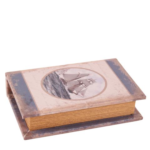 Book box 15 cm Sailboat
