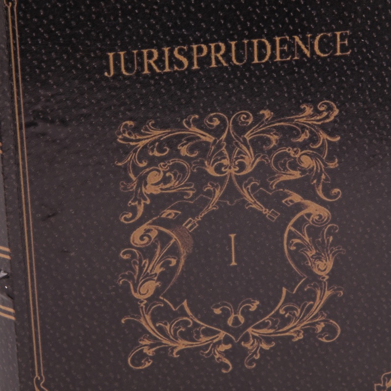 Opbergboek Jurisprudentie 23 cm - Zwart
