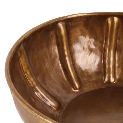 Jardinière cuivre 41 cm