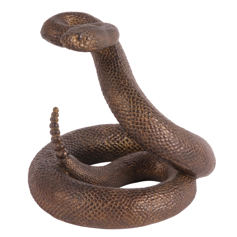 Slangenbeeld resin 22 cm