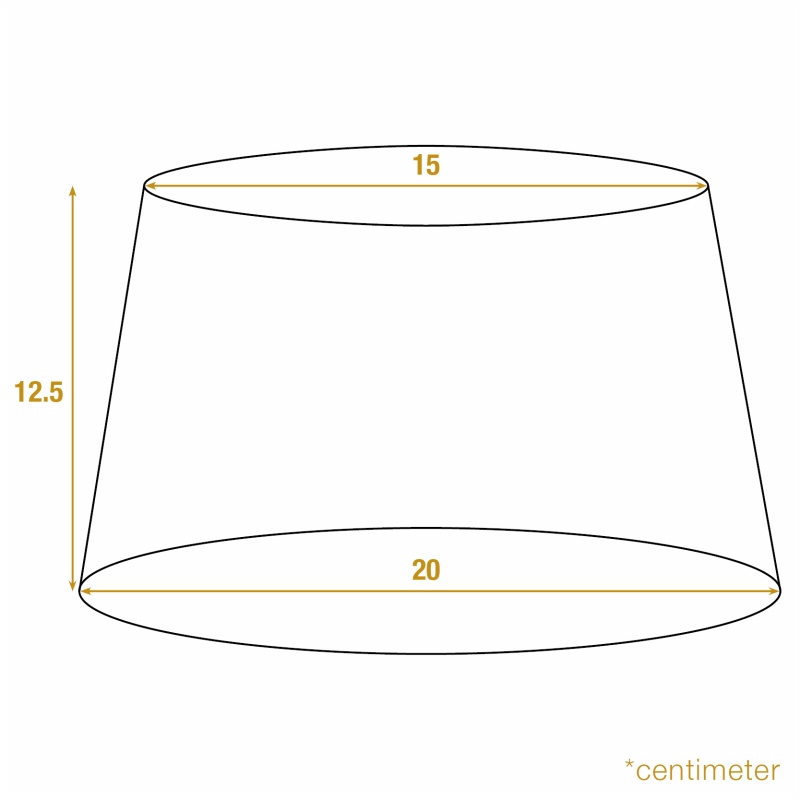 Lampenschirm rund 20 cm
