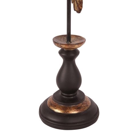 Parrots on Base 33 cm - Gold - Resin