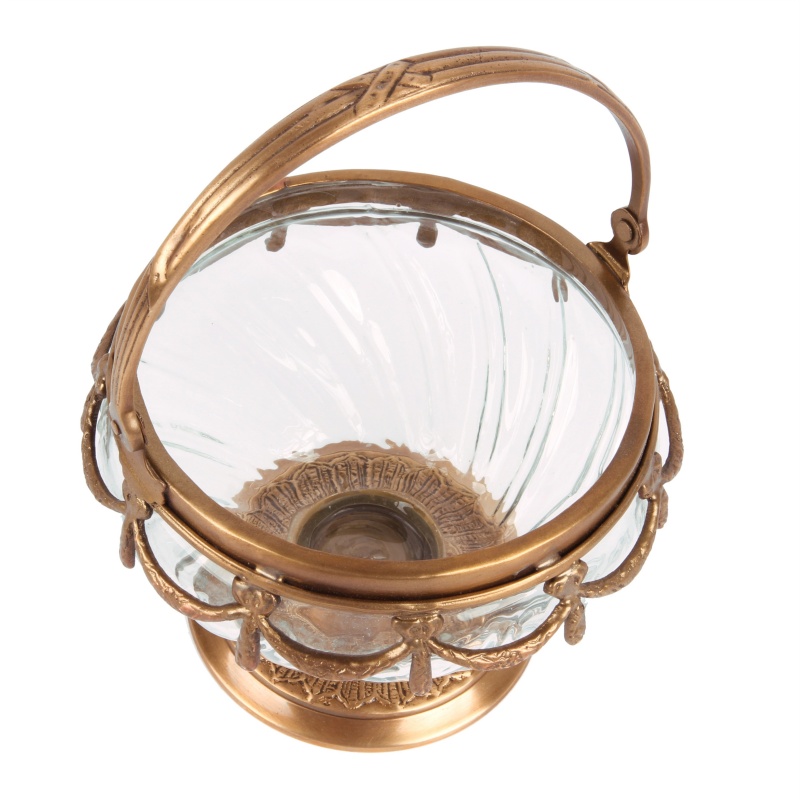 Bonbonnière koper 11 cm