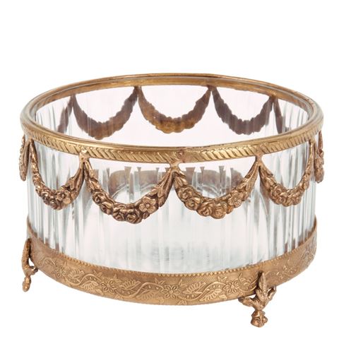 Bonbonnière koper 10 cm