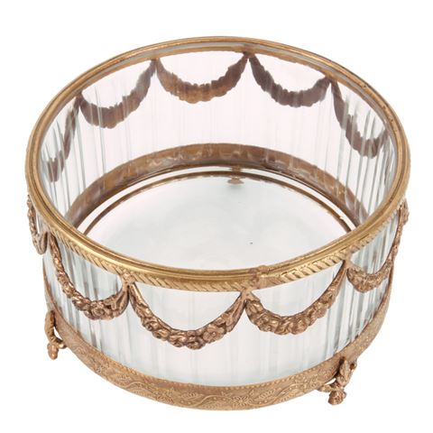 Bonbonnière koper 10 cm