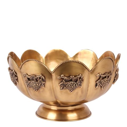 Weinkühler 41 cm - Gold - Messing