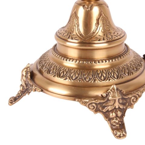 Kandelaar 53 cm - Goud - Brass