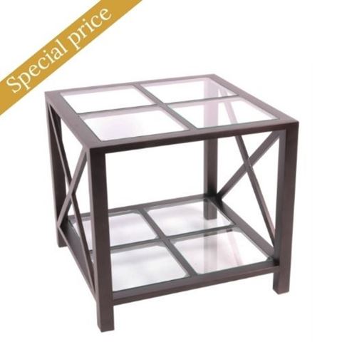 Table D'Appoint Santiago Carré Noir