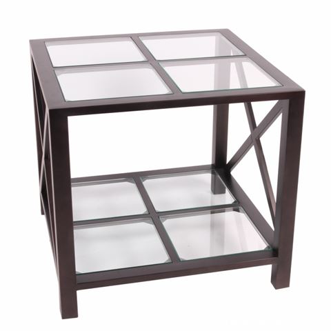 Table D'Appoint Santiago Carré Noir