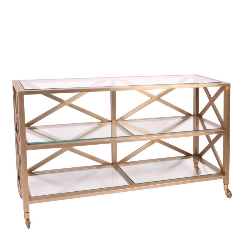 Console table Santiago gold