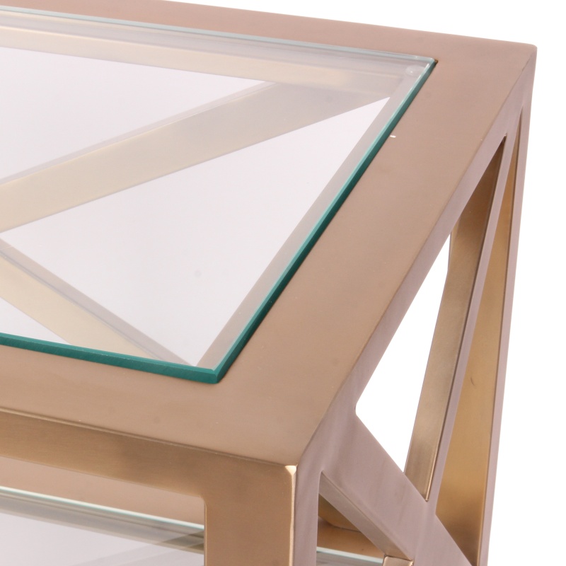 Console table Santiago gold