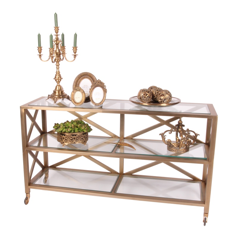 Tafel console Santiago goud