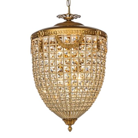 Chandelier Empire 65 cm - Gold - Iron & Glass